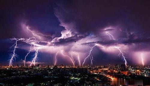雷云暴雨,狂风骤雨中的壮美景象  第3张